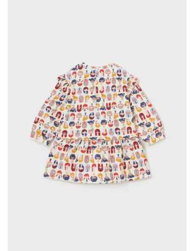 VESTIDO FELPA ESTAMPADO