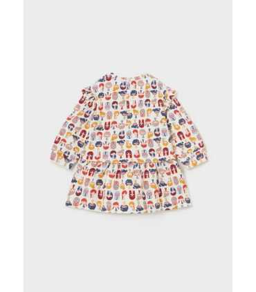 VESTIDO FELPA ESTAMPADO