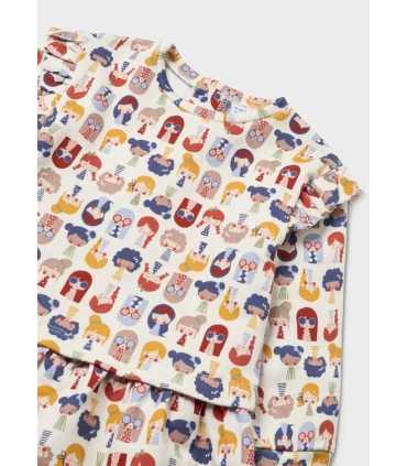 VESTIDO FELPA ESTAMPADO