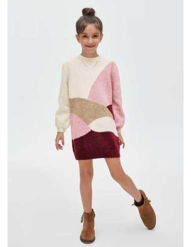 VESTIDO TRICOT BLOQUES