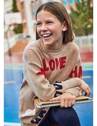 VESTIDO TRICOT ESTAMPADO