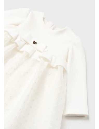 VESTIDO TUL BORDADO LUREX