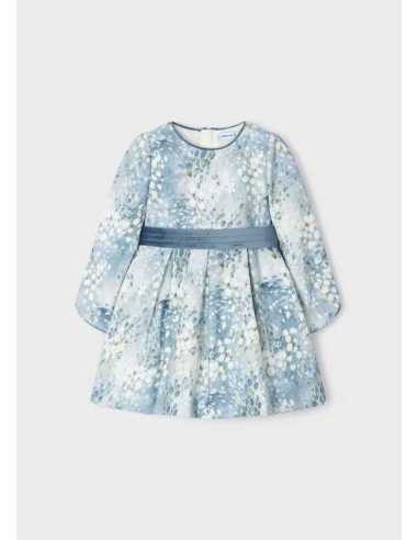 VESTIDO JACQUARD ESTAMPADO