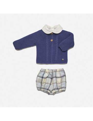 CONJ.CHAQUETA NIÑO 2 TRENZAS