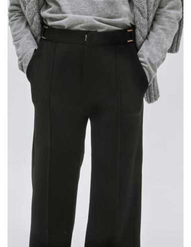 PANT. LARGO PUNTO CREPE