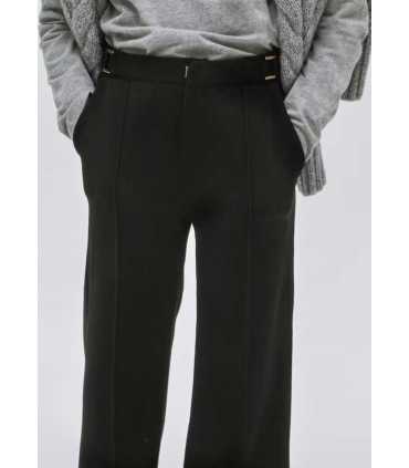 PANT. LARGO PUNTO CREPE