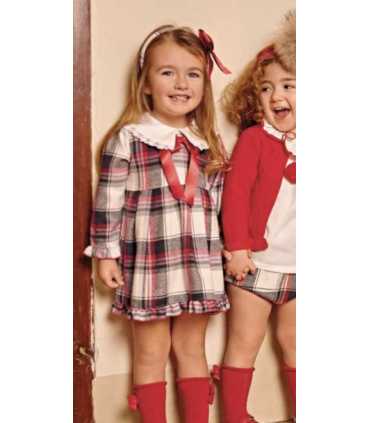 VESTIDO ENTERIZO TELA CUADROS