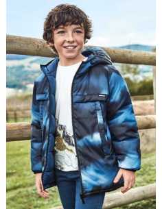 CHAQUETON REVERSIBLE ESTAMPADO