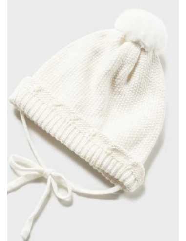 ABRIGO TRICOT Y GORRO