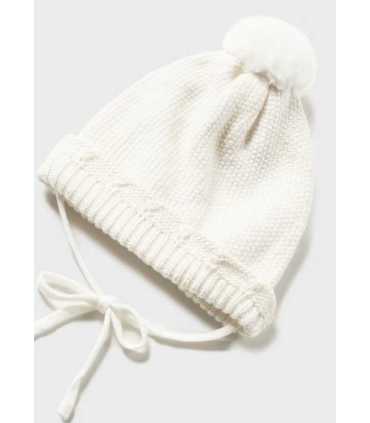 ABRIGO TRICOT Y GORRO