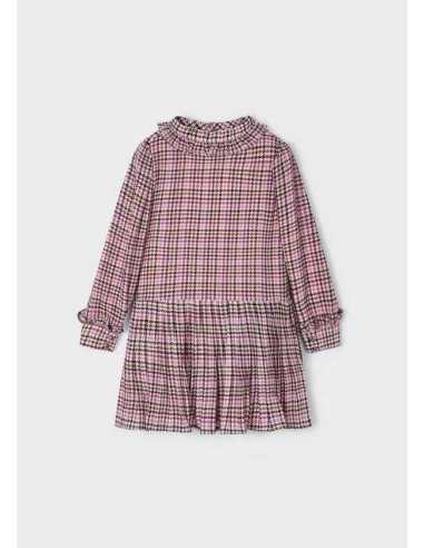 VESTISDO CUADROS GASA