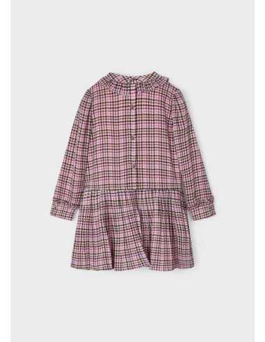 VESTISDO CUADROS GASA