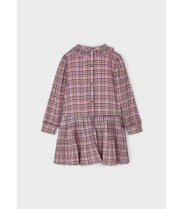 VESTISDO CUADROS GASA