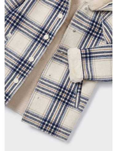 ABRIGO CUADROS DOBLE FAZ