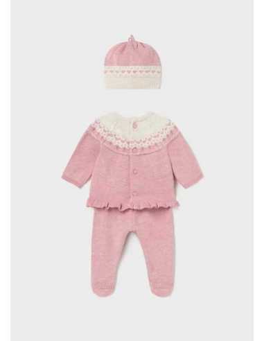 CONJ. POLAINA TRICOT GORRO