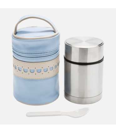 Portapapilla para bebé en polipiel con cremallera