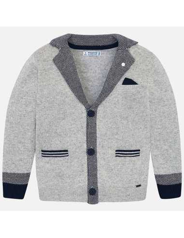 Chaqueta punto vestir niño