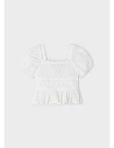 Bluson encaje combinado