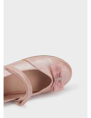 Mercedita lazo plantilla piel sostenible niña