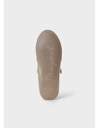 Mercedita lazo plantilla piel sostenible niña