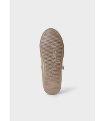 Mercedita lazo plantilla piel sostenible niña