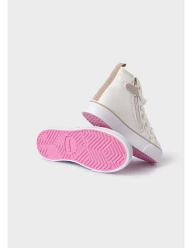 Deportiva bota bordada niña