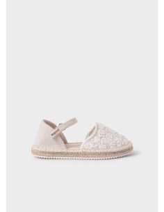 Alpargata encaje niña 2