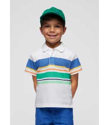 Polo rayas posicionadas Better Cotton niño