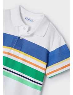 Polo rayas posicionadas Better Cotton niño 2