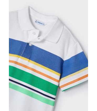 Polo rayas posicionadas Better Cotton niño