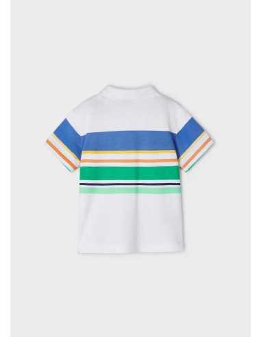 Polo rayas posicionadas Better Cotton niño