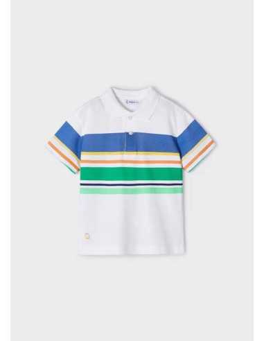 Polo rayas posicionadas Better Cotton niño