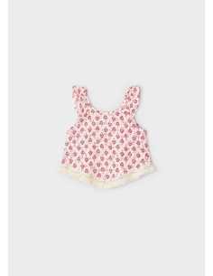 Camiseta tirantes estampado