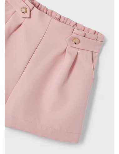 Pantalon corto crepe