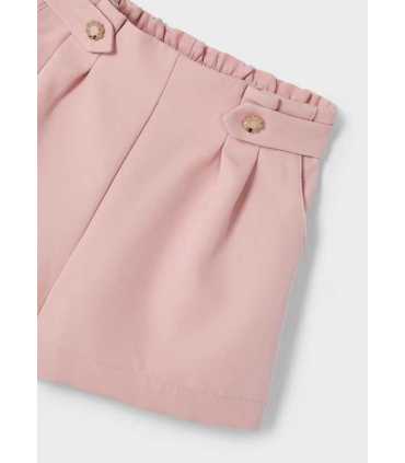 Pantalon corto crepe