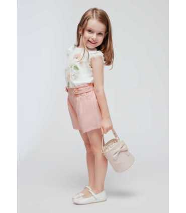 Pantalon corto crepe