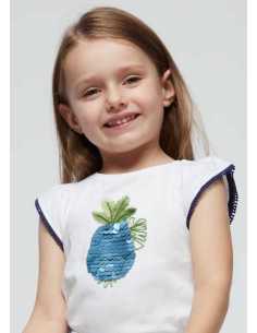 Conjunto 2 piezas pantalón corto estampado niña 2