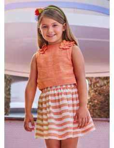 Conjunto 2 piezas falda niña