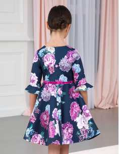 Vestido neopreno estampado 2