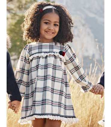 Vestido enterizo pecherin Cuadros