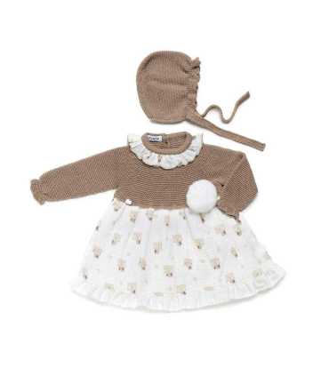 Vestido Cuerpo Punto Buhos