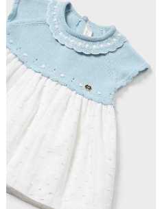 VESTIDO COMBINADO TRICOT 2