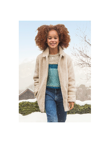 Abrigo borreguito chica