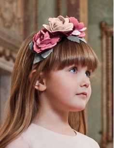 DIADEMA TERCIOPELO FLORES