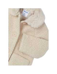 Abrigo rizo cuello pelo niña 2