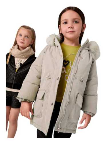 Chaquetón parka niña