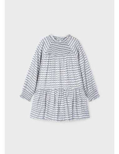 Vestido estampado fluido niña