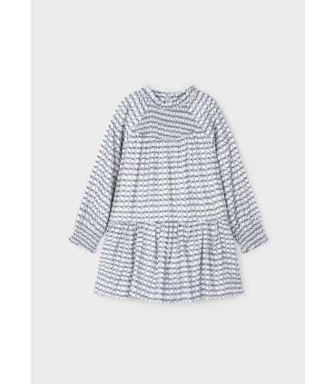 Vestido estampado fluido niña