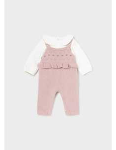 Conjunto 3 piezas tricot recién nacida 2