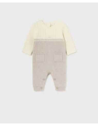 Pelele tricot recién nacido